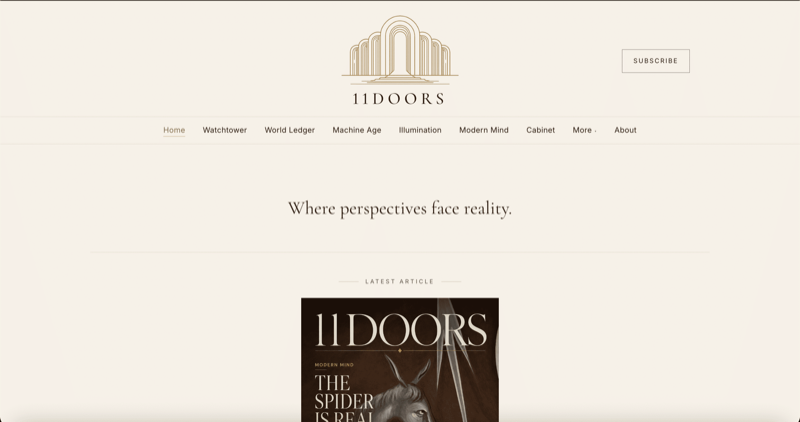 11 Doors - previzualizare proiect
