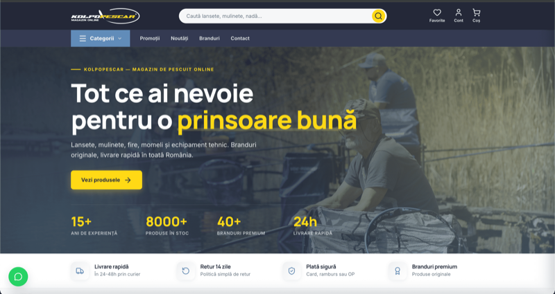 Kolpo Pescar - previzualizare proiect