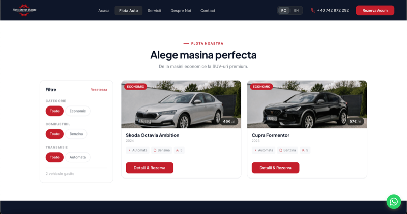 ShareStreet - previzualizare proiect