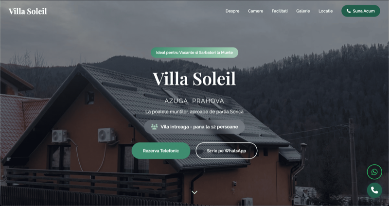 Villa Soleil - previzualizare proiect