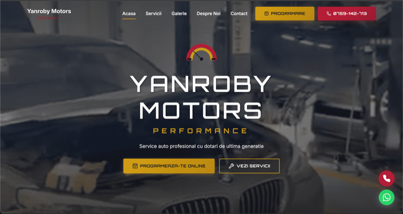 YRM Tuning - previzualizare proiect